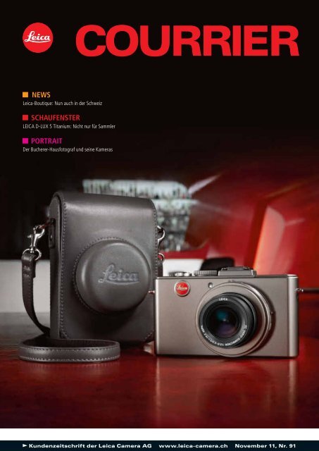 Courrier Nr. - Leica Camera AG