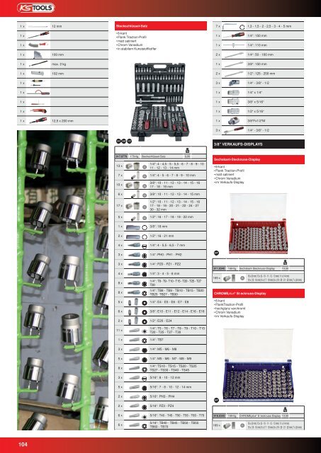 KS-TOOLS Handwerkzeuge