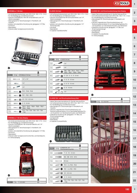 KS-TOOLS Handwerkzeuge