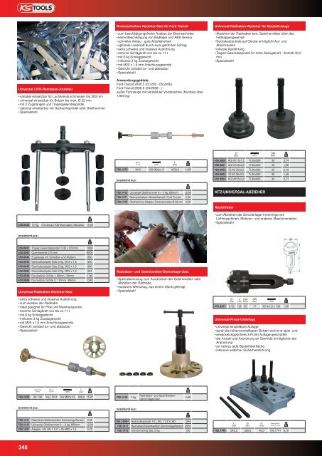 KS-TOOLS Handwerkzeuge