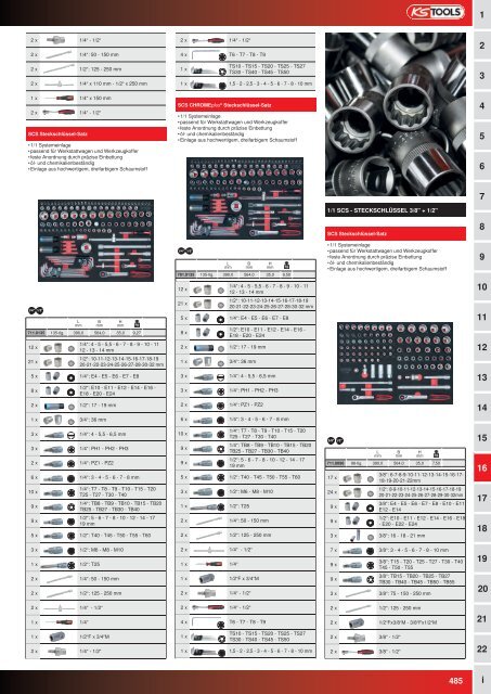 KS-TOOLS Handwerkzeuge