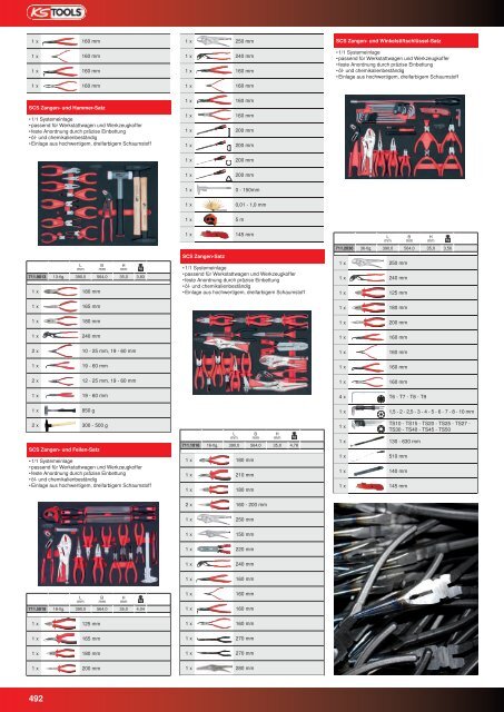 KS-TOOLS Handwerkzeuge