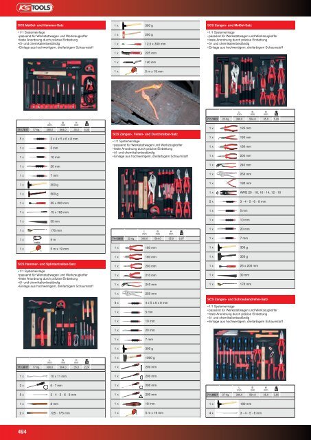 KS-TOOLS Handwerkzeuge