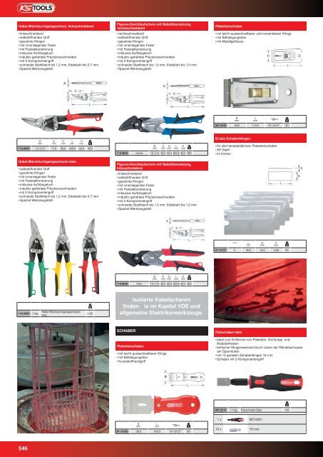 KS-TOOLS Handwerkzeuge