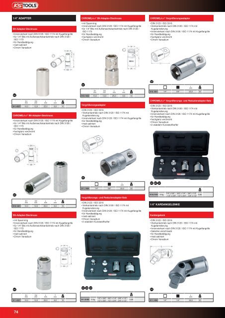 KS-TOOLS Handwerkzeuge