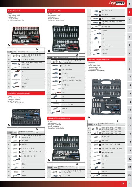 KS-TOOLS Handwerkzeuge