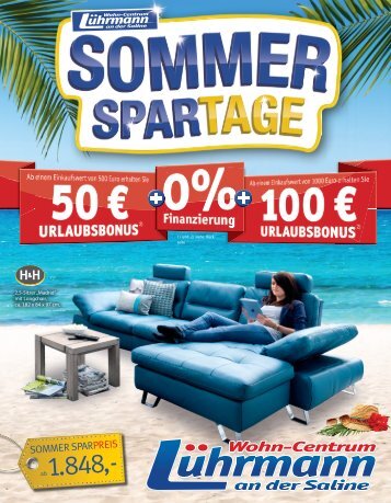 Sommer-Spar-Tage Juli 2017