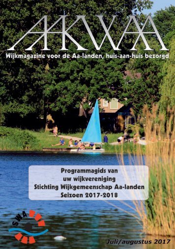 Wijkblad Aakwaa juli augustus 2017