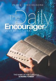 THE DAILY ENCOURAGER - JULY EDITION