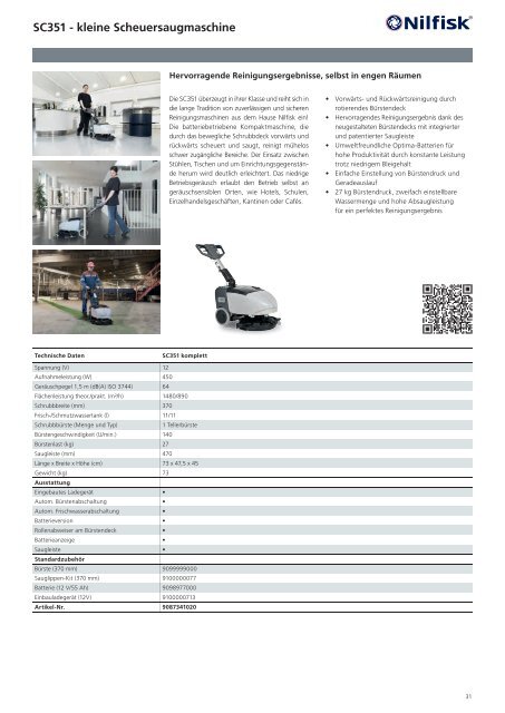 Katalog Nilfisk grey line 2017 - Kenel Flächentechnik