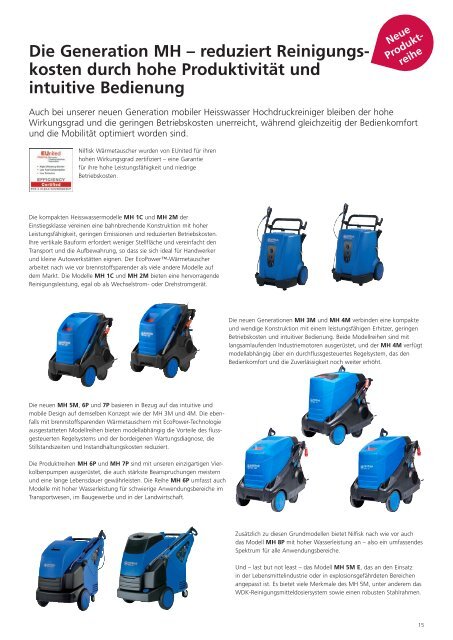 Katalog Nilfisk blue line 2017 - Kenel Flächentechnik