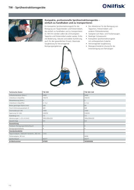 Katalog Nilfisk blue line 2017 - Kenel Flächentechnik