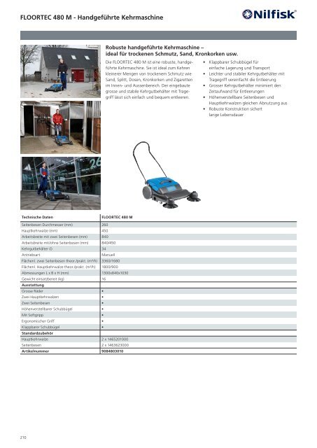 Katalog Nilfisk blue line 2017 - Kenel Flächentechnik