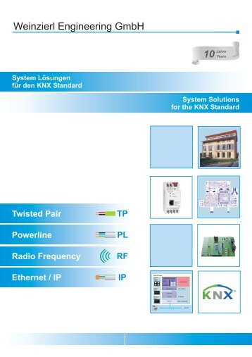 Faltblatt Firmenpräsentation (pdf) - Weinzierl Engineering GmbH