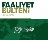 genç ihh faaliyet bülteni 2016- 2017