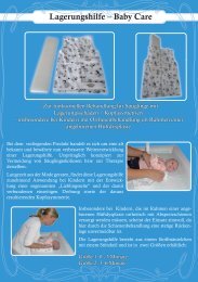 Lagerungshilfe â Baby Care - Aida  Shuku