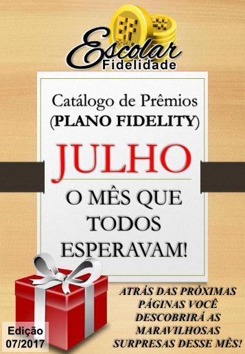 Catálogo Escolar Fidelidade - Junho 2017