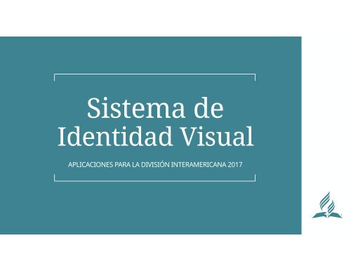 Sistema de identidad visual IAD