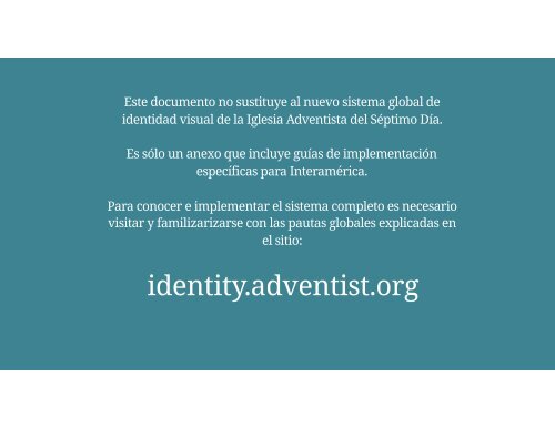 Sistema de identidad visual IAD