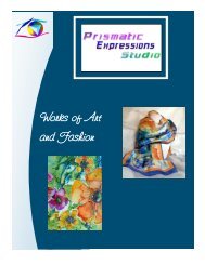 Portfolio for Prismatic Expressions: Art and Fashion