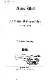 Amtsblatt Obwalden 1868