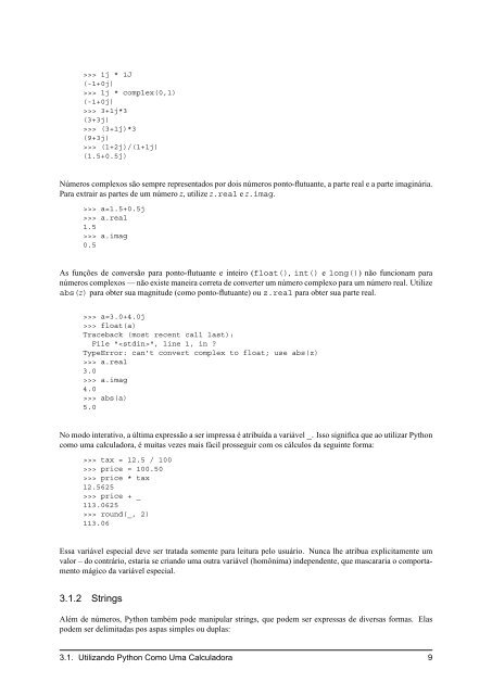 Tutorial Python