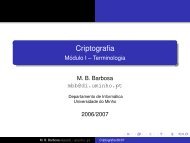 Criptografia - Módulo I -- Terminologia - Wiki - Universidade do Minho