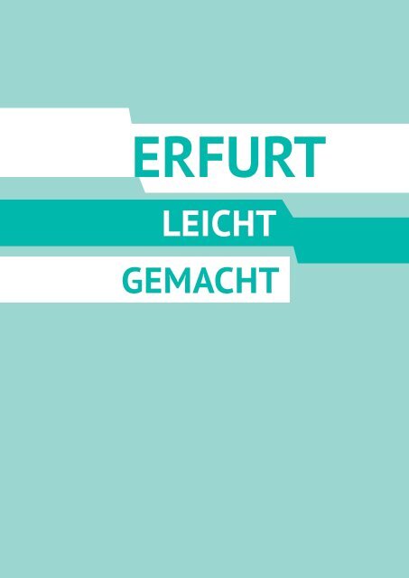 Stadtführer für Erfurt in Leichter Sprache