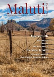 Deckle Edge Media_Maluti_Issue 1 Winter 2017