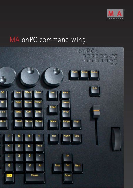 MA onPC command wing