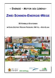 ZWEI SONNEN-ENERGIE-WEGE - ECOtrinova eV