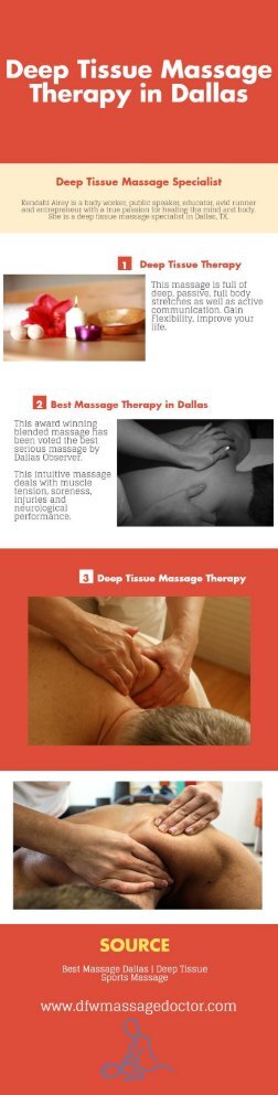 Deep Tissue Massage Therapy in Dallas