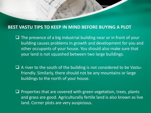 BEST VASTU TIPS TO KEEP IN MIND BEFORE BUYING A PLOT
