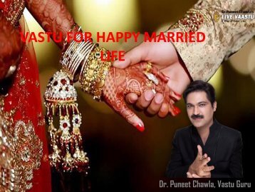 VASTU FOR HAPPY MARRIED LIFE