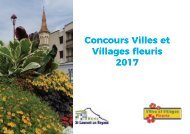 Concours villes et villages fleuris 2017