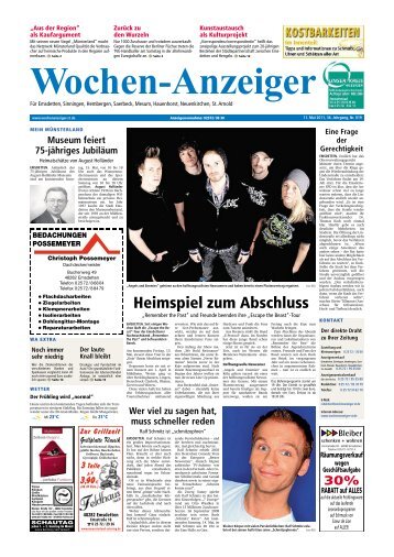 3 - Wochen Anzeiger