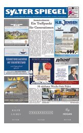 Sylter Spiegel 05.07.2017