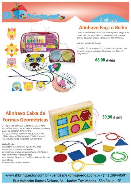 Catalogo SK Brinquedos