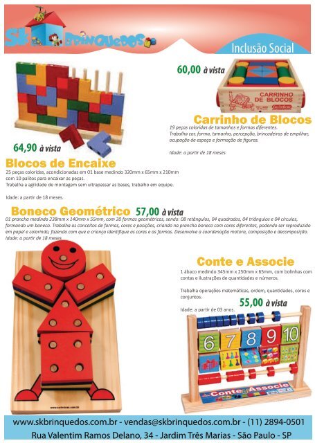 Catalogo SK Brinquedos