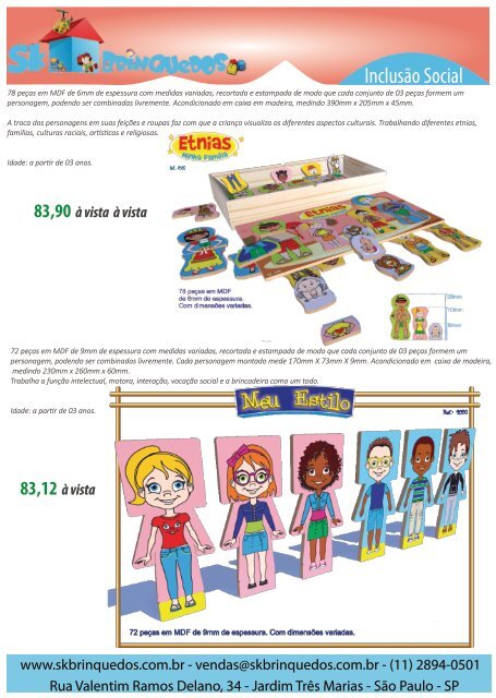 Catalogo SK Brinquedos