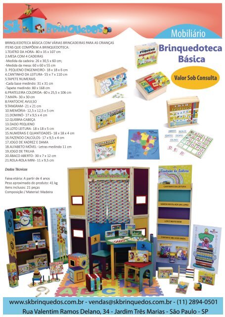 Catalogo SK Brinquedos