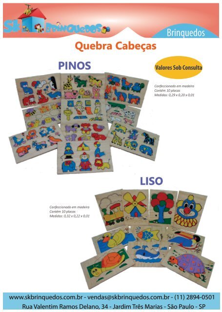 Catalogo SK Brinquedos