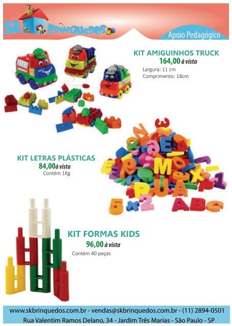 Catalogo SK Brinquedos