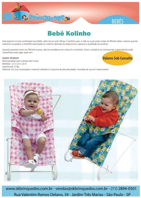 Catalogo SK Brinquedos