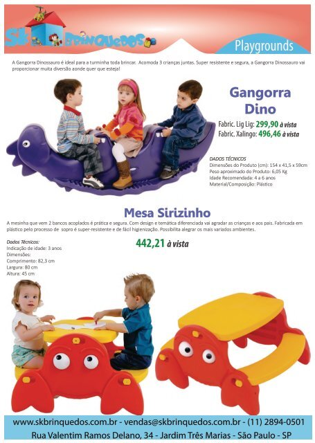 Catalogo SK Brinquedos