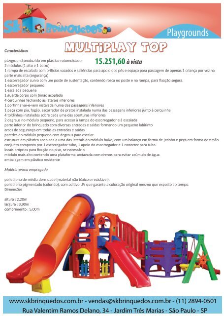Catalogo SK Brinquedos