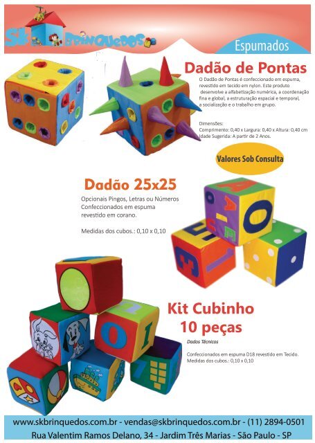 Catalogo SK Brinquedos