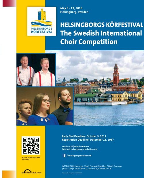 European Choir Games 2017 - Program Book