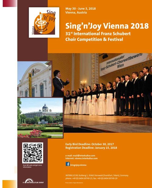 European Choir Games 2017 - Program Book