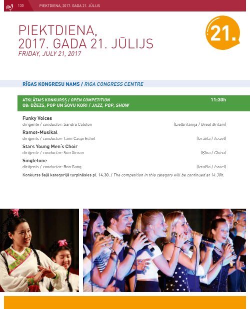 European Choir Games 2017 - Program Book